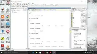 MATLAB Programming 5 -  Basic functions used in metrix calculations