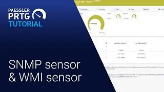 PRTG Tutorial - Monitor Your Bandwidth with SMNP and WMI