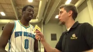 Funny moments at Hornets Media Day 2012