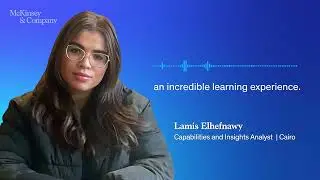 Meet Lamis from McKinsey in Cairo