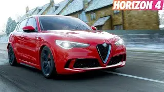 Forza Horizon 4 ( Alfa Romeo STELVIO QUADRIFOGLIO )