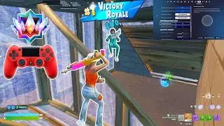 These Settings are the PEAK of Controller ⚡| Best controller settings Fortnite PS5/PS4/PC