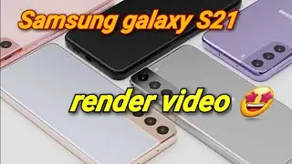 galaxy s21 leaked render video😍