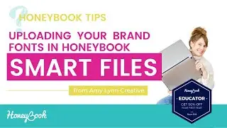 Uploading Your Brand Fonts in Honeybook Smart Files