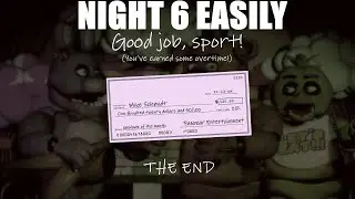 How to beat Night 6 of FNAF 1