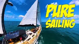 SLOW TV SAILING ⛵️ 1 Hour Pure Sailing The Bahamas