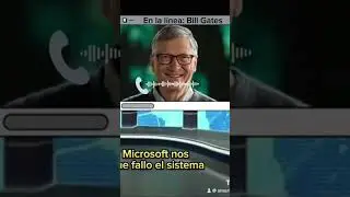 Ya dio la cara 🙌🏻 #microsoft #billgates