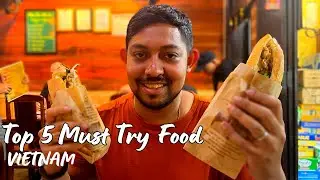 Top5 Ultimate VIETNAM STREET FOOD Tour in Hoi An, Vietnam - Unknown Delicious Dishes!