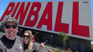 Amazing Discovery at the Pinball Museum in Vegas! Vintage Arcade Games & Fun + Drive Home to Malibu!