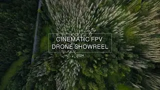 Cinematic 4K FPV Drone Showreel 2024 - by wildlife filmmaker Niklas Weber