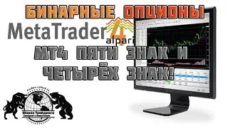 Бинарные Опционы - MT4 пяти знак и четырёх знак!!!