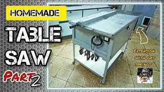 Diy table saw pt 2