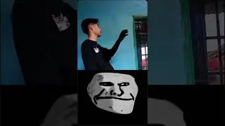 Sosok Hitam Berubah Menjadi Tengkorak Kepala Burung #shorts #memes #edit