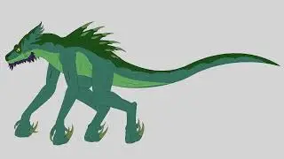 Primordius Walk Cycle Test