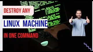 How to Corrupt  any  linux machine | Delete all important files in linux
