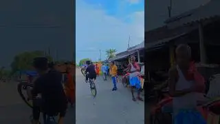 cycle wheelie public reactions 😍 #shots #stunt #stuntbike