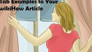 How to Add Button and Tab Examples to Your wikiHow Article