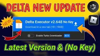 ROBLOX DELTA EXECUTOR NEW UPDATE V648 | DOWNLOAD DELTA EXECUTOR (LATEST VERSION 2024)