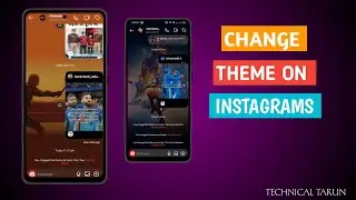 how to change theme on Instagram 🔥😲