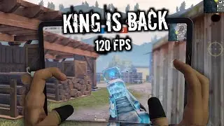 KING IS BACK - CONQUEROR PLAYERS VS MACAZ | 120 FPS IPAD PRO HANDCAM | PUBG MOBILE