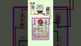 Switchboard Wireing #electrical #pcb #basicelectrical #switchboard #transformer