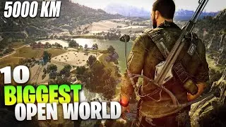 10 Open World Games you Cannot Explore fully😱 even you play 24*hrs