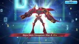 【Digimon ReArise】Super Brave Omegamon Alter B Digivolution + Ascend + Skills Showcase