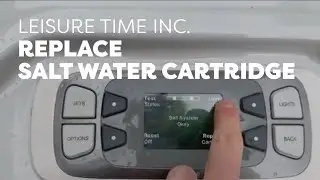 FreshWater Salt System: Replacing Cartridge