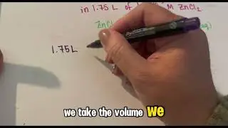 Calculate the Moles of Ions in an Aqueous Solution
