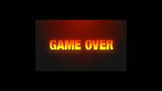 The End and Game Over Screen