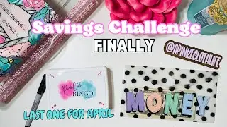 Using Savings Challenge to SAVE MONEY | BINGO BLISS | Last week of April