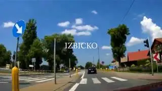 Jedziemy autem z Kadłuba do Opola przez Rozmierkę,Rozmierz,Suchą,Izbicko,Walidrogi 13 06 20