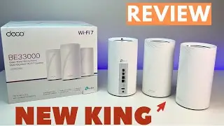 Wi-Fi 7 Mesh Review | TPLINK DECO BE95 BE3300 Quad-Band