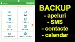 Super Backup pentru mesaje contacte apeluri