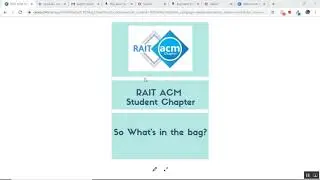 RAIT ACM Student Chapter Benefits