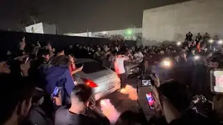 Nissan 350z Shooting MASSIVE Flames