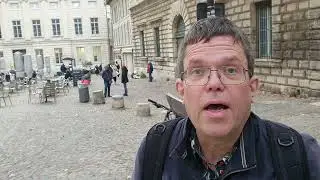 Hungriga vid påvepalatset i Avignon