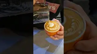 How do you call this latte art design? #latteart #coffee
