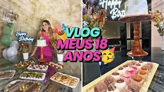 MEUS 18 ANOS *vlog*💚