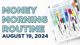 Money Morning Routine | Budget Routine