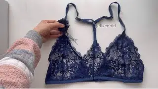 Biki Bralet Kalıbı Dikimi 1. Model