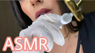 ASMR es español APLICÁNDOTE BOTOX | ASMR TOCANDO TU CARITA