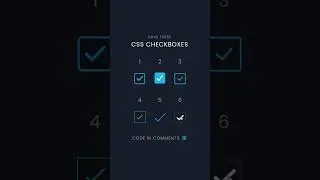 CSS Checkbox for Fronted Developer | Checkbox Animation Using html  & css | @codebrowser