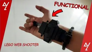 Lego Spiderman web-shooter (Working) (Tutorial)