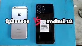 redmi 12 vs iphone 6s speed test