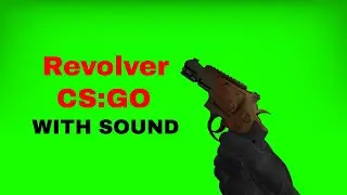 CS:GO Revolver Green Screen overlay + Sound Effect [High Quality]