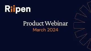 Product Webinar - March 2024