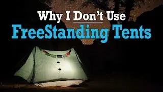 Freestanding VS Trekking Pole - Why I DON’T use Freestanding Tents