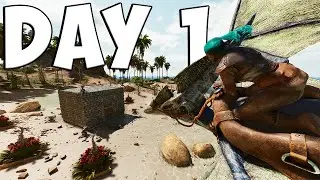 How I SOLO CLAIMED An OVERPOWERED CASTLE On WIPE DAY - Ark