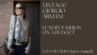 Vintage Giorgio Armani: Luxury Fashion on a Budget